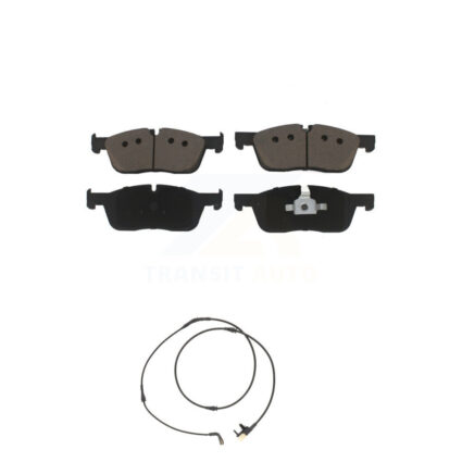 Front Ceramic Disc Brake Pad And Wear Sensor Kit For Jaguar F-Pace Land Rover Range Velar KCW-101224