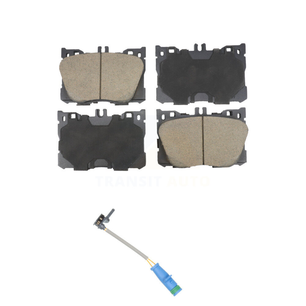 Front Ceramic Disc Brake Pad And Wear Sensor Kit For 2019-2020 Mercedes-Benz E53 AMG 3.0L KCW-101232