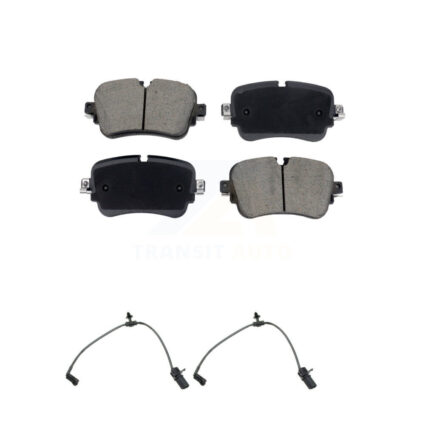 Rear Ceramic Disc Brake Pads And Wear Sensors Kit For Audi Q7 Q8 A8 Quattro KCW-101238