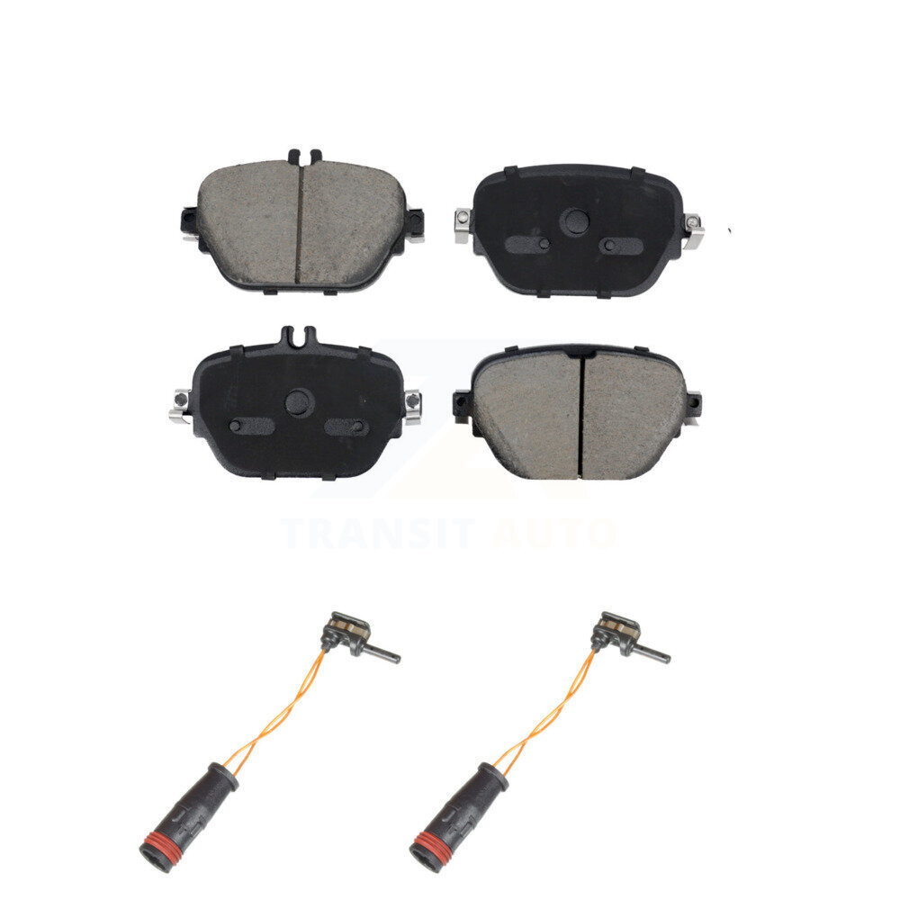 Rear Ceramic Brake Pad Wear Sensor Kit For Mercedes-Benz E63 AMG S 4.0L with Disc KCW-101241