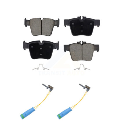 Rear Ceramic Disc Brake Pad & Wear Sensor Kit For Mercedes-Benz GLC300 C43 AMG GLC43 C450 KCW-101244