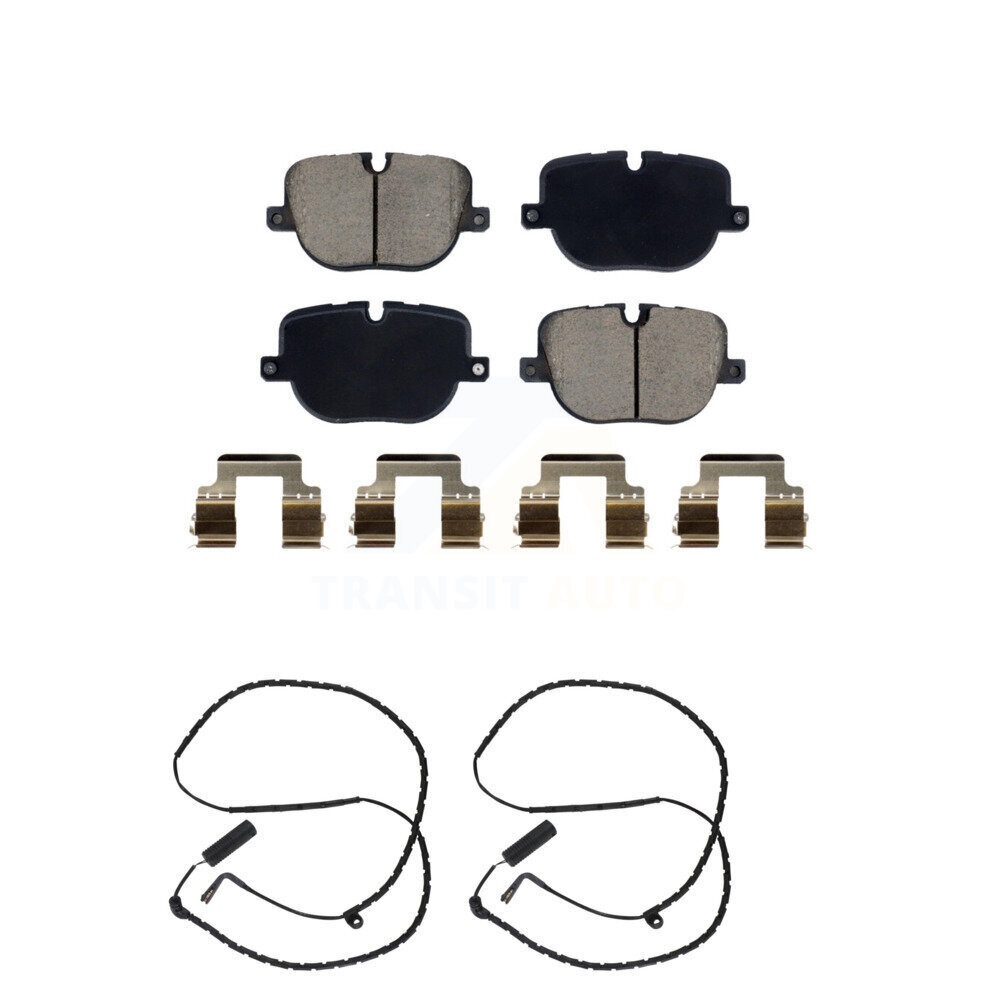 Rear Ceramic Disc Brake Pads And Wear Sensors Kit For Land Rover Range KCW-101249