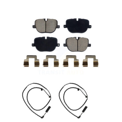 Rear Ceramic Disc Brake Pads And Wear Sensors Kit For Land Rover Range KCW-101250