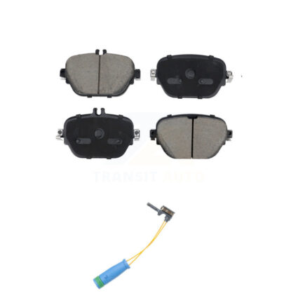 Rear Ceramic Brake Pads Wear Sensor Kit For Mercedes-Benz E400 E450 E53 AMG E43 CLS53 E63 KCW-101258