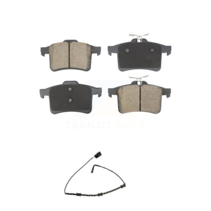 Rear Ceramic Disc Brake Pads And Wear Sensors Kit For Jaguar XJ XJR From VIN #V90866 KCW-101261