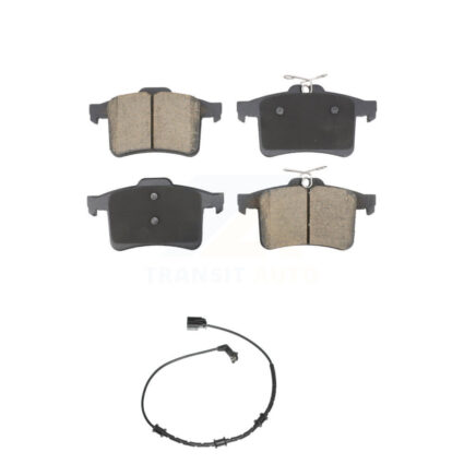 Rear Ceramic Disc Brake Pads And Wear Sensors Kit For Jaguar XF XJ XFR XKR XFR-S XJR KCW-101262