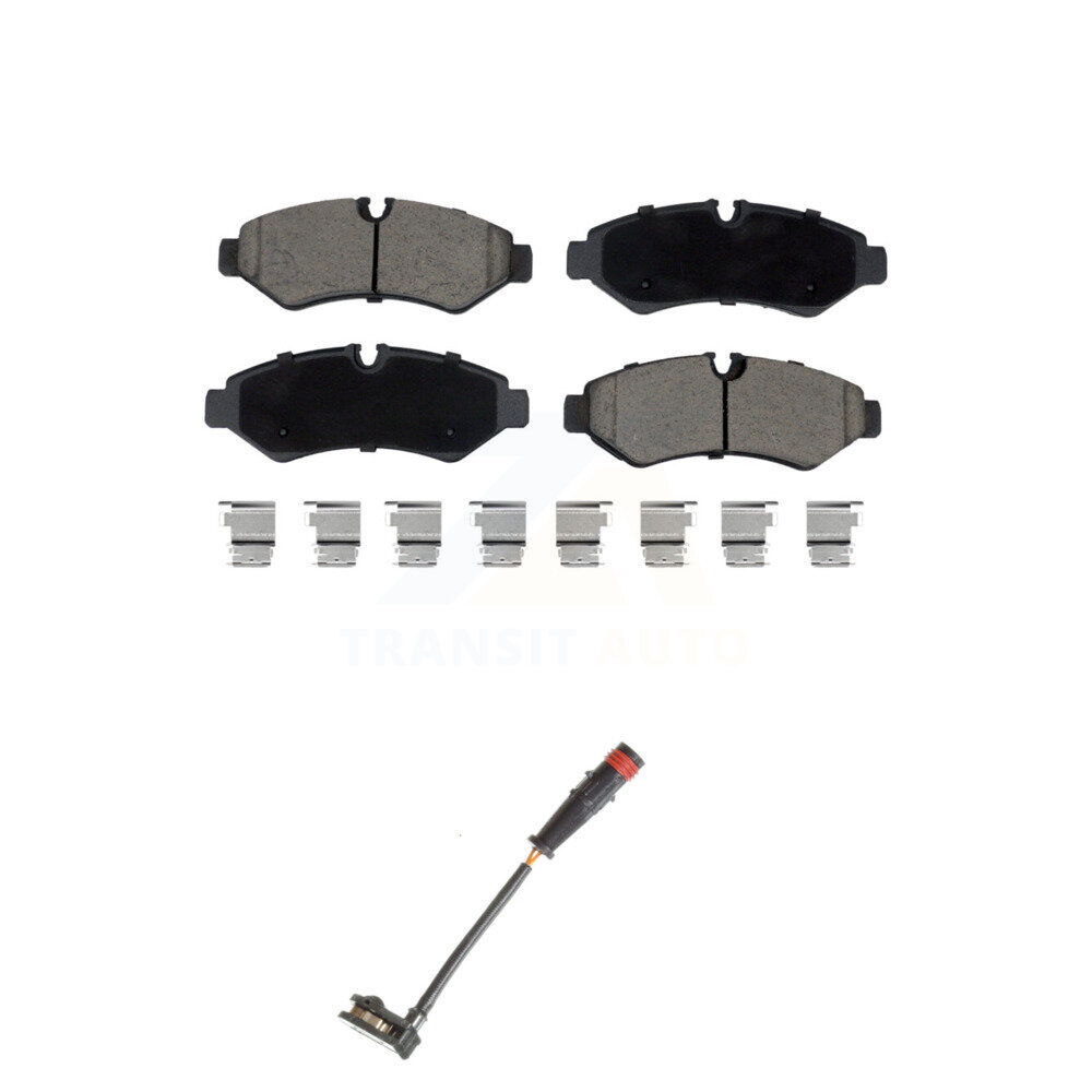 Rear Ceramic Disc Brake Pads And Wear Sensors Kit For Mercedes-Benz Sprinter 2500 1500 KCW-101263