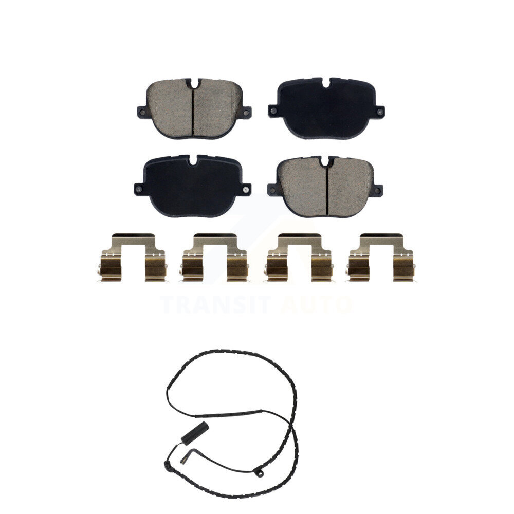 Rear Ceramic Disc Brake Pads And Wear Sensors Kit For Land Rover Range KCW-101265