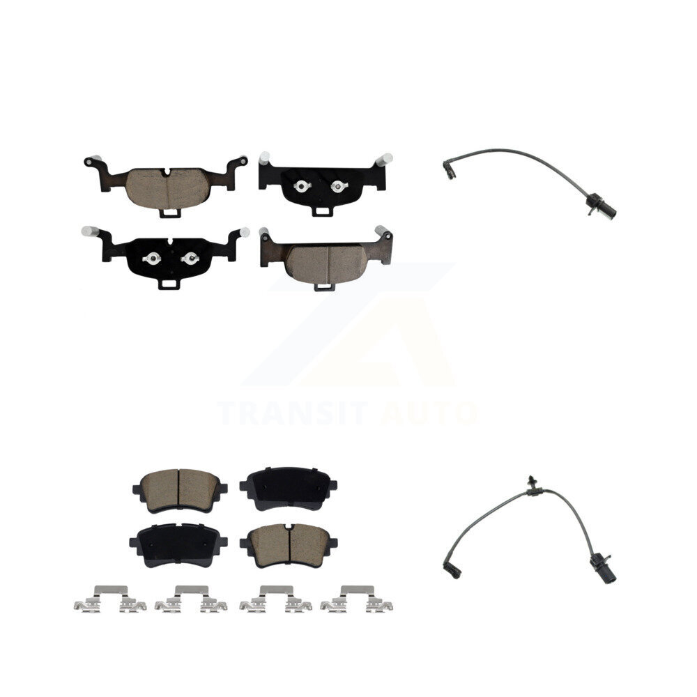 Front Rear Ceramic Brake Pad And Wear Sensor Kit For Audi A5 Sportback A4 Quattro allroad KCW-101283
