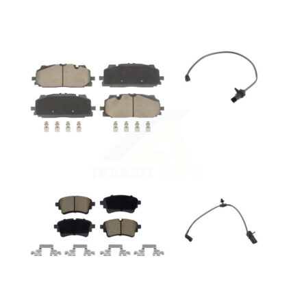 Front Rear Ceramic Disc Brake Pad Wear Sensor Kit For Audi S5 S4 Sportback Made in Europe KCW-101285