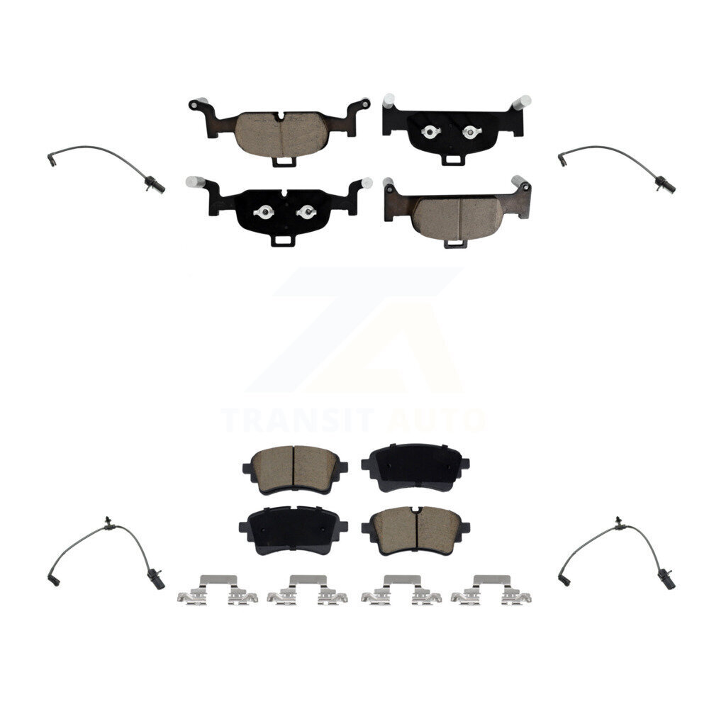 Front Rear Ceramic Brake Pad And Wear Sensor Kit For Audi A5 Sportback A4 Quattro allroad KCW-101328