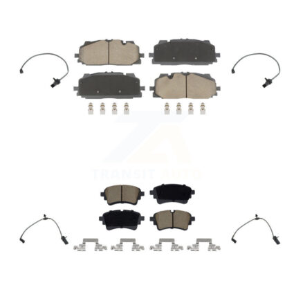 Front Rear Ceramic Disc Brake Pad Wear Sensor Kit For Audi S5 S4 Sportback Made in Europe KCW-101337