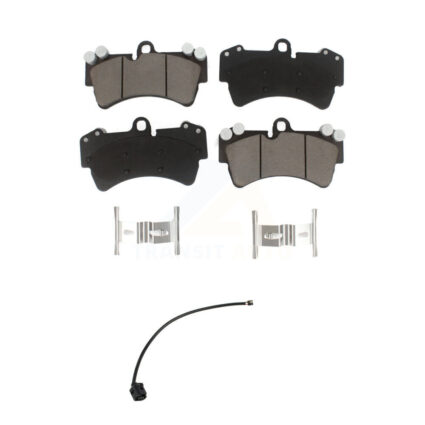 Front Ceramic Disc Brake Pad And Wear Sensor Kit For Audi Q7 with Composite KCW-101380