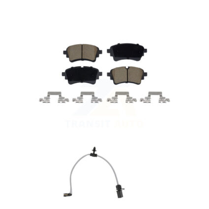Rear Ceramic Disc Brake Pads Wear Sensor Kit For Audi Q5 Sportback SQ5 PHEV A6 Quattro A7 KCW-101403