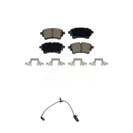 Rear Ceramic Brake Pad Wear Sensor Kit For Audi A5 Sportback A4 Quattro S5 allroad RS5 S4 KCW-101404