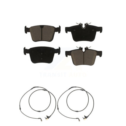 Rear Ceramic Disc Brake Pads And Wear Sensor Kit For Land Rover Range Velar Jaguar F-Pace KCW-101409