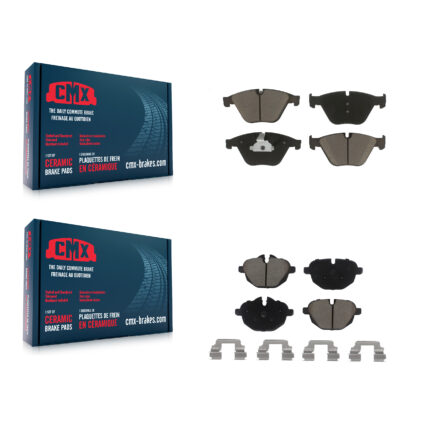Front Rear Ceramic Brake Pads Kit For BMW 535i xDrive 535d ActiveHybrid 5 528i KCX-100009