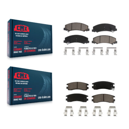 Front Rear Ceramic Brake Pads Kit For Chevrolet Impala Buick LaCrosse Allure Monte Carlo KCX-100017