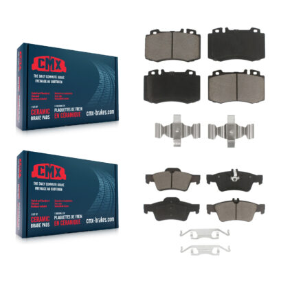 Front Rear Ceramic Brake Pads Kit For Mercedes-Benz E350 SL500 SL550 E500 CLS550 CLS500 KCX-100044