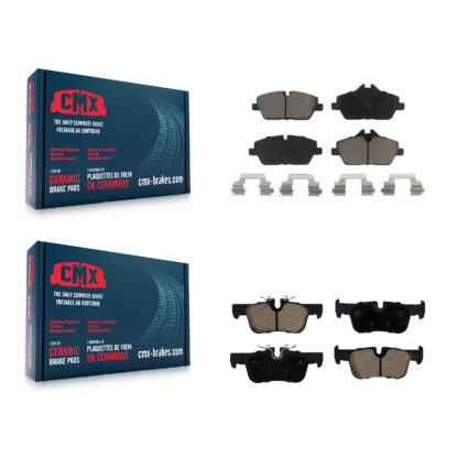 Front Rear Ceramic Brake Pads Kit For 2014-2017 BMW i3 KCX-100072