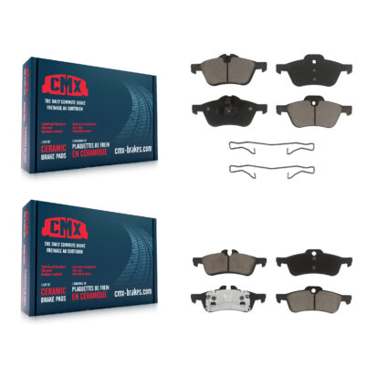 Front Rear Ceramic Brake Pads Kit For Mini Cooper With 276mm Diameter Rotor KCX-100075