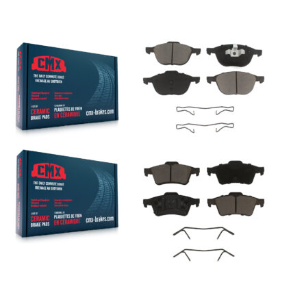 Front Rear Ceramic Brake Pads Kit For Mazda 3 5 KCX-100087