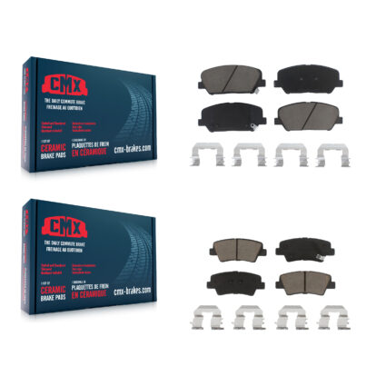 Front Rear Ceramic Brake Pads Kit For Kia Optima 2.0L KCX-100119