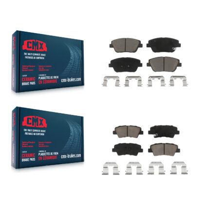 Front Rear Ceramic Brake Pads Kit For Kia Optima With Electric Parking KCX-100120