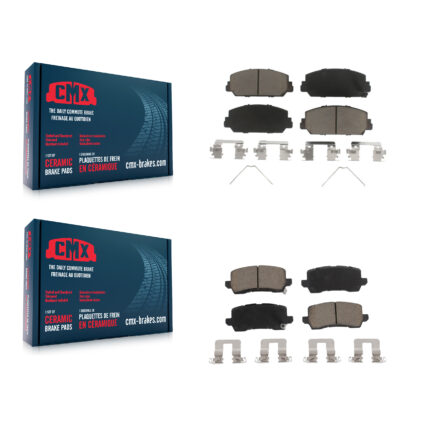 Front Rear Ceramic Brake Pads Kit For Acura RLX KCX-100132