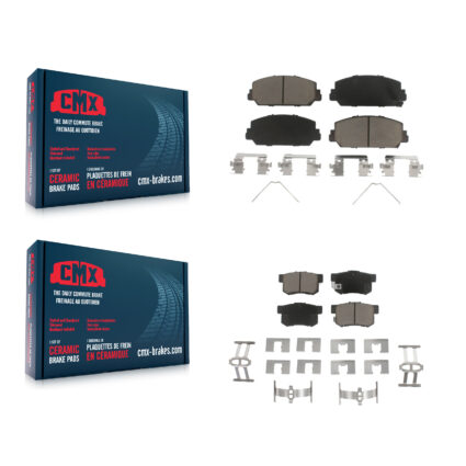 Front Rear Ceramic Brake Pads Kit For 2016-2022 Acura ILX KCX-100134