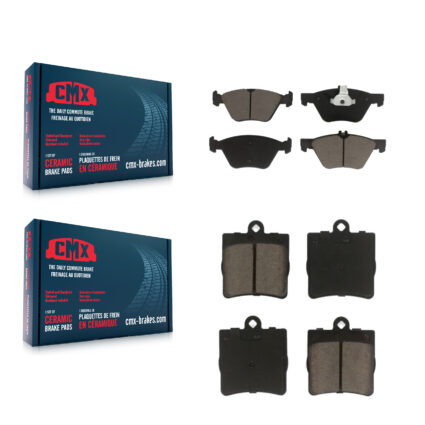 Front Rear Ceramic Brake Pads Kit For Chrysler Crossfire Mercedes-Benz SLK320 KCX-100137
