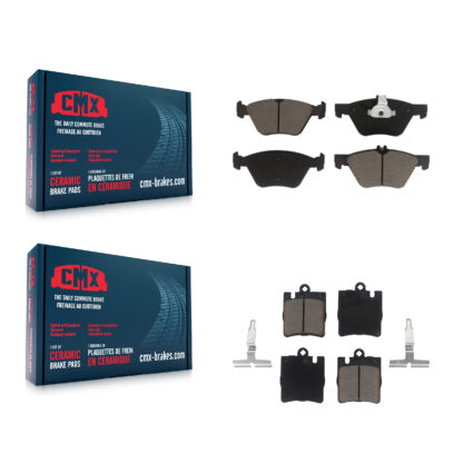Front Rear Ceramic Brake Pads Kit For Mercedes-Benz E320 CLK320 CLK430 E430 KCX-100138