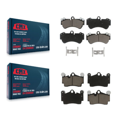 Front Rear Ceramic Brake Pads Kit For Porsche Cayenne Volkswagen Touareg KCX-100153