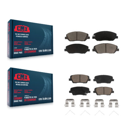 Front Rear Ceramic Brake Pads Kit For Hyundai Santa Fe XL KCX-100172