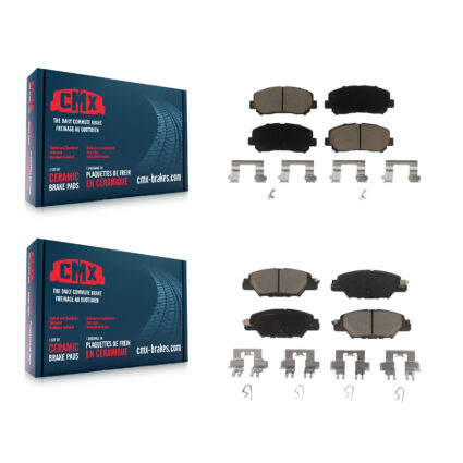 Front Rear Ceramic Brake Pads Kit For Mazda CX-5 KCX-100194