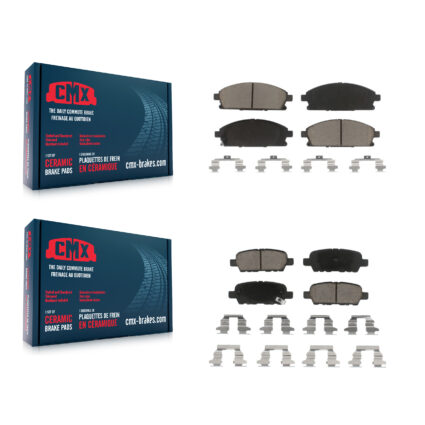 Front Rear Ceramic Brake Pads Kit For Nissan X-Trail Quest KCX-100199