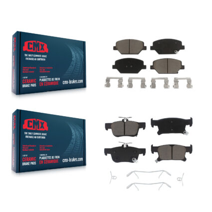 Front Rear Ceramic Brake Pads Kit For Buick Envision KCX-100239