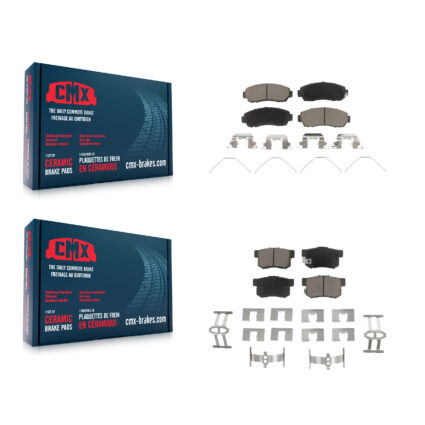 Front Rear Ceramic Brake Pads Kit For Honda Civic KCX-100269