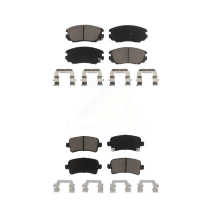 Front Rear Ceramic Brake Pad Kit For Chevrolet Buick Malibu Impala LaCrosse Regal Limited KCX-100302