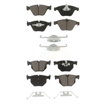 Front Rear Ceramic Brake Pads Kit For BMW 335i xDrive X1 335xi 335is 335d KCX-100312