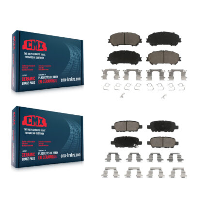 Front Rear Ceramic Brake Pads Kit For Nissan Rogue Sport Qashqai KCX-100323