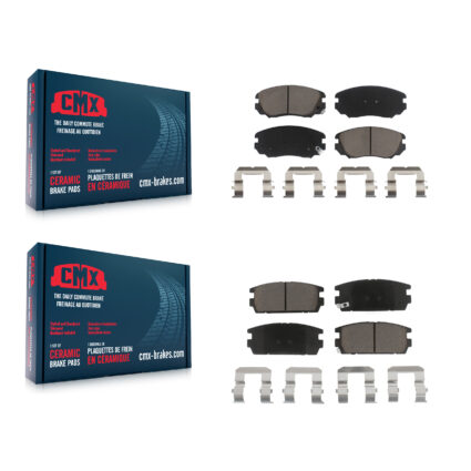 Front Rear Ceramic Brake Pads Kit For Chevrolet Equinox GMC Terrain KCX-100331