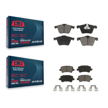 Front Rear Ceramic Brake Pads Kit For Volvo XC70 S60 V60 S80 Cross Country V70 KCX-100361