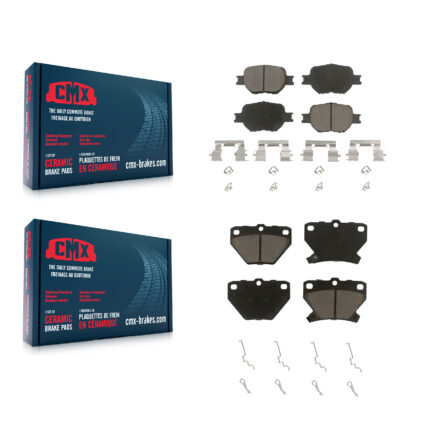 Front Rear Ceramic Brake Pads Kit For Toyota Celica KCX-100400