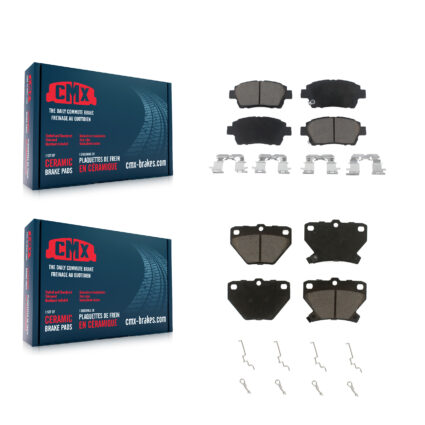 Front Rear Ceramic Brake Pads Kit For 2000 Toyota Celica GT KCX-100402