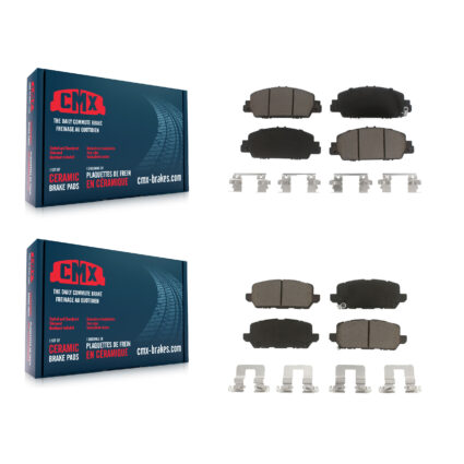 Front Rear Ceramic Brake Pads Kit For 2016-2022 Honda HR-V KCX-100403