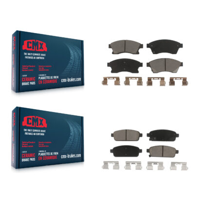 Front Rear Ceramic Brake Pads Kit For Chevrolet Cruze Sonic Limited Buick Verano KCX-100409