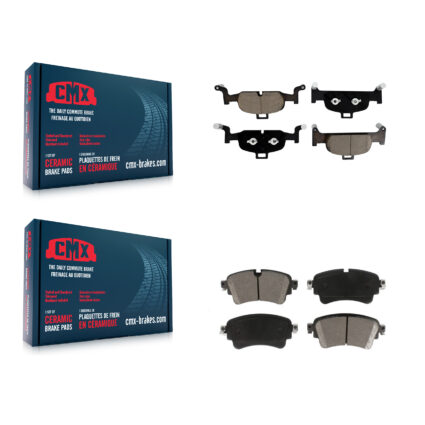 Front Rear Ceramic Brake Pads Kit For Audi Q5 A4 Quattro A5 Sportback allroad A6 KCX-100411