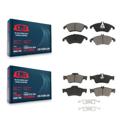 Front Rear Ceramic Brake Pads Kit For Mercedes-Benz E350 E400 E250 CLS400 KCX-100415