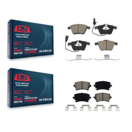 Front Rear Ceramic Brake Pads Kit For Audi A6 Quattro S4 KCX-100419